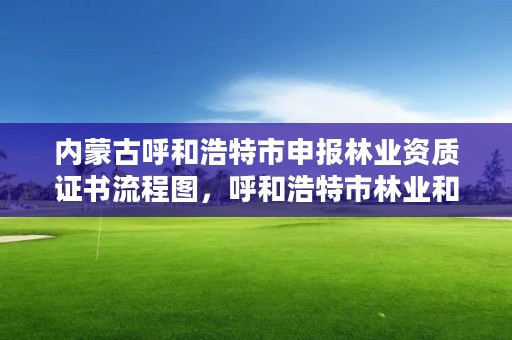 内蒙古呼和浩特市申报林业资质证书流程图，呼和浩特市林业和草原局官网