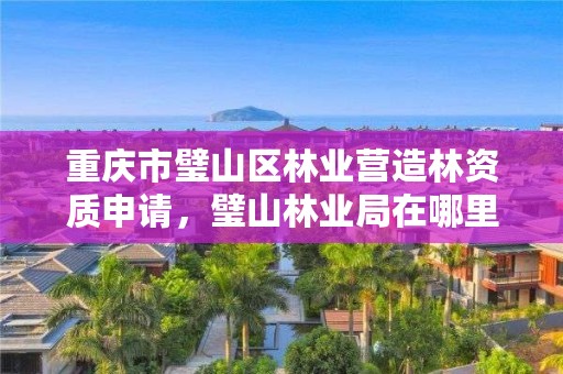 重庆市璧山区林业营造林资质申请，璧山林业局在哪里