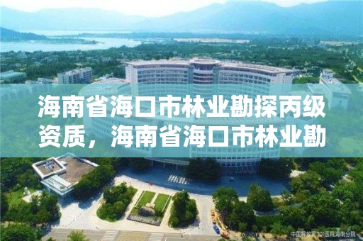 海南省海口市林业勘探丙级资质，海南省海口市林业勘探丙级资质企业名单