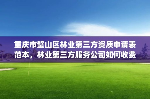 重庆市璧山区林业第三方资质申请表范本，林业第三方服务公司如何收费