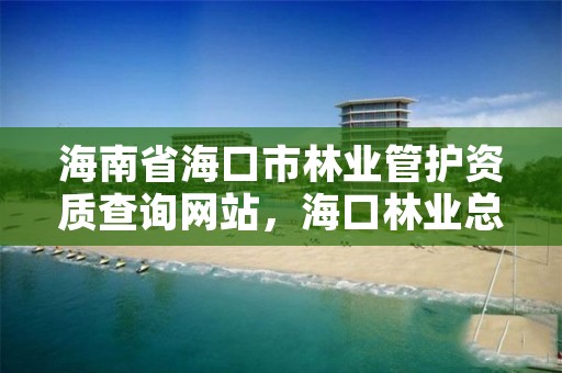 海南省海口市林业管护资质查询网站，海口林业总公司