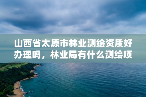 山西省太原市林业测绘资质好办理吗，林业局有什么测绘项目