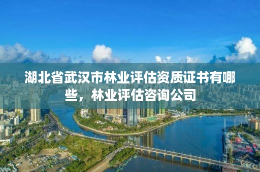 湖北省武汉市林业评估资质证书有哪些，林业评估咨询公司