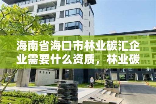 海南省海口市林业碳汇企业需要什么资质，林业碳汇项目公司