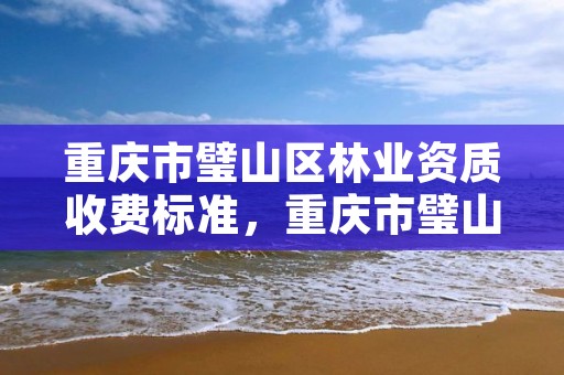 重庆市璧山区林业资质收费标准，重庆市璧山区林业资质收费标准文件