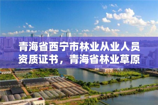 青海省西宁市林业从业人员资质证书，青海省林业草原人才交流培训中心