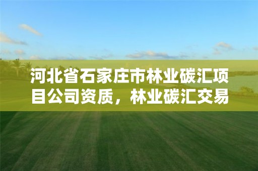 河北省石家庄市林业碳汇项目公司资质，林业碳汇交易中心