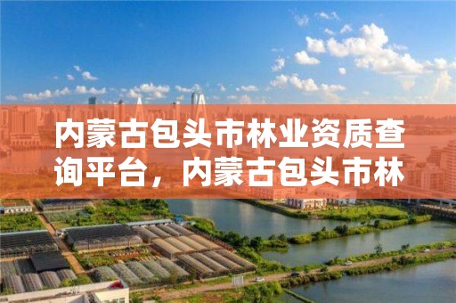 内蒙古包头市林业资质查询平台，内蒙古包头市林业资质查询平台电话