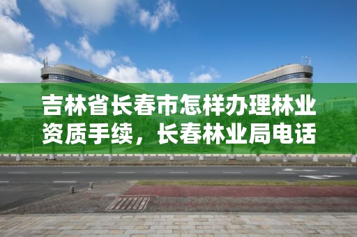 吉林省长春市怎样办理林业资质手续，长春林业局电话号码