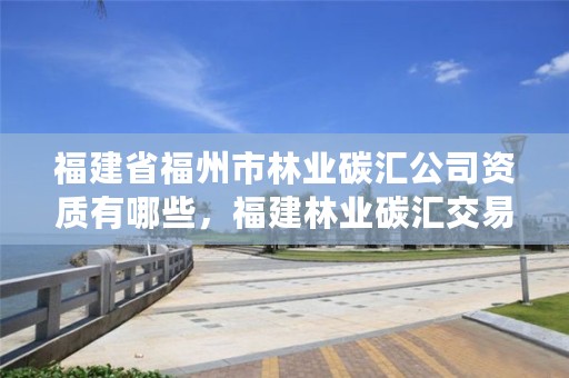 福建省福州市林业碳汇公司资质有哪些，福建林业碳汇交易试点方案