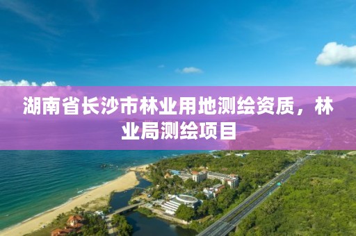 湖南省长沙市林业用地测绘资质，林业局测绘项目