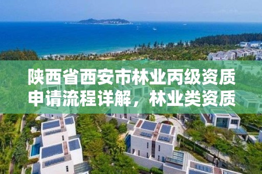 陕西省西安市林业丙级资质申请流程详解，林业类资质