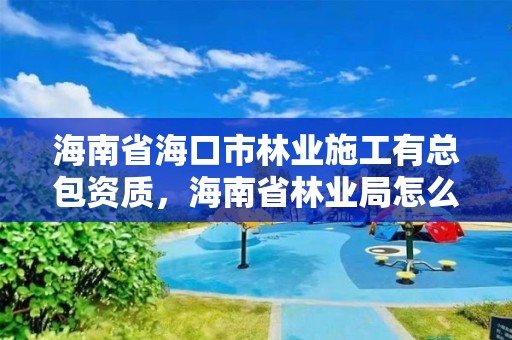 海南省海口市林业施工有总包资质，海南省林业局怎么样