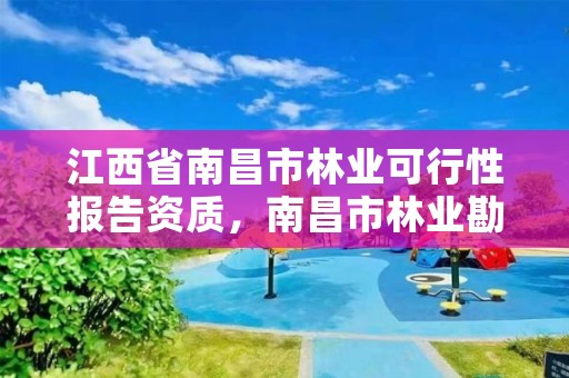 江西省南昌市林业可行性报告资质，南昌市林业勘察设计队