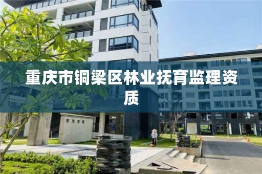 重庆市铜梁区林业抚育监理资质