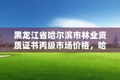 黑龙江省哈尔滨市林业资质证书丙级市场价格，哈尔滨林业局管辖范围