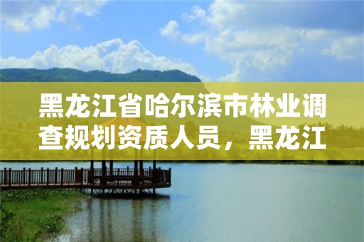 黑龙江省哈尔滨市林业调查规划资质人员，黑龙江林业调查规划设计院