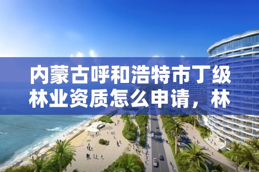 内蒙古呼和浩特市丁级林业资质怎么申请，林业局等级