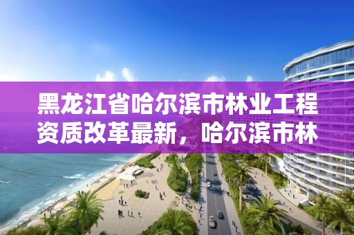 黑龙江省哈尔滨市林业工程资质改革最新，哈尔滨市林业局官网