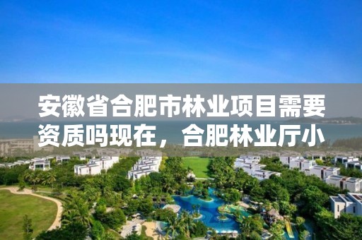 安徽省合肥市林业项目需要资质吗现在，合肥林业厅小区