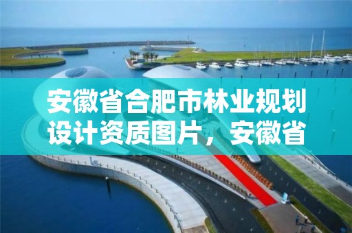 安徽省合肥市林业规划设计资质图片，安徽省林业规划设计院