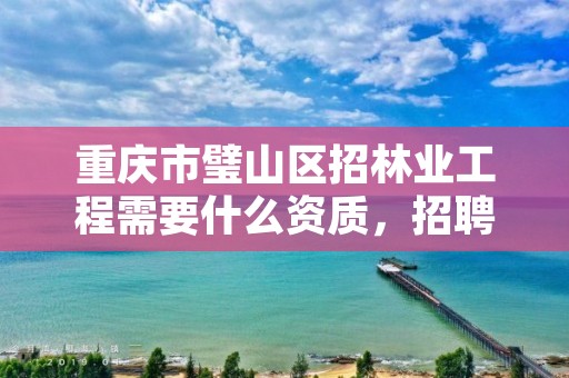 重庆市璧山区招林业工程需要什么资质，招聘林业工程师