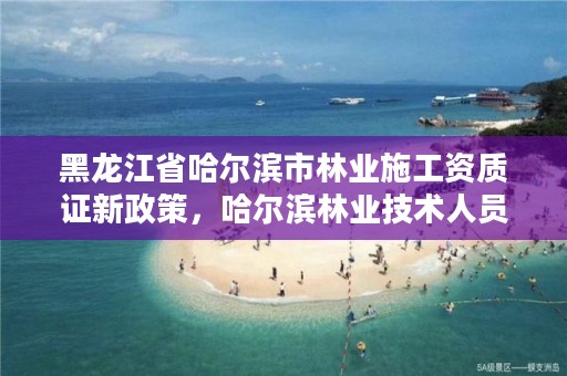 黑龙江省哈尔滨市林业施工资质证新政策，哈尔滨林业技术人员