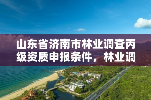 山东省济南市林业调查丙级资质申报条件，林业调查资质查询