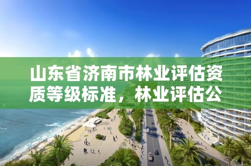 山东省济南市林业评估资质等级标准，林业评估公司资质