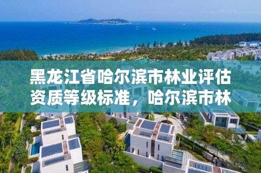 黑龙江省哈尔滨市林业评估资质等级标准，哈尔滨市林业局直属林场