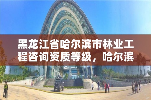 黑龙江省哈尔滨市林业工程咨询资质等级，哈尔滨林业勘察设计院