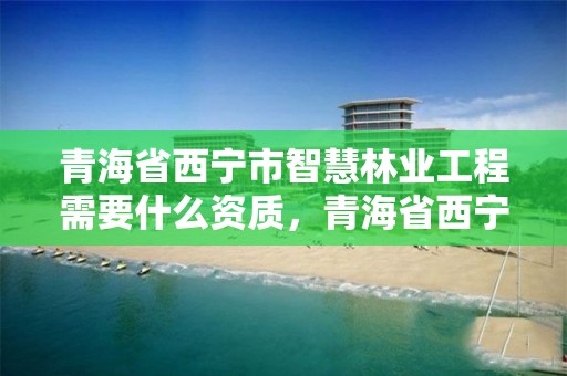 青海省西宁市智慧林业工程需要什么资质，青海省西宁市智慧林业工程需要什么资质才能进