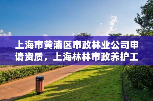 上海市黄浦区市政林业公司申请资质，上海林林市政养护工程有限公司怎么样