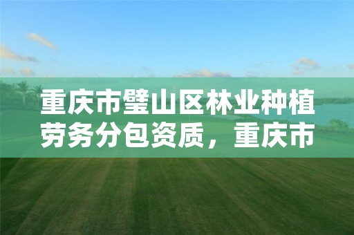 重庆市璧山区林业种植劳务分包资质，重庆市林木种苗站站长