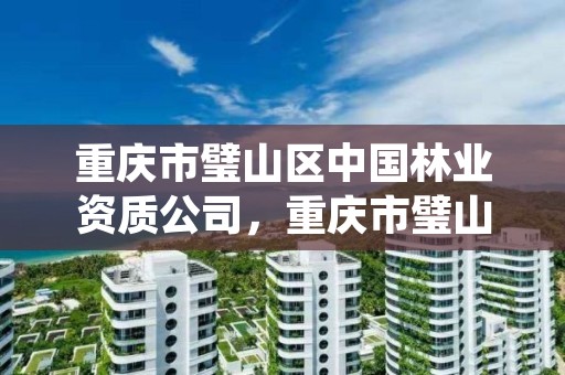 重庆市璧山区中国林业资质公司，重庆市璧山区中国林业资质公司地址