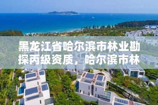 黑龙江省哈尔滨市林业勘探丙级资质，哈尔滨市林业设计院