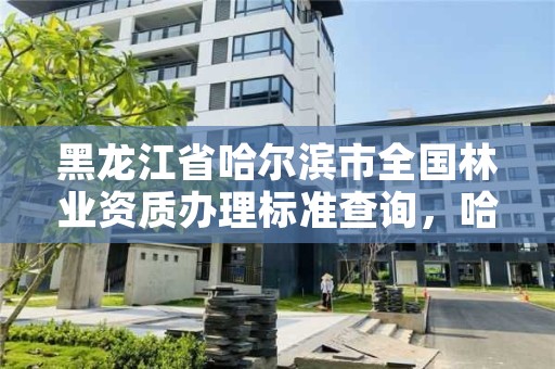 黑龙江省哈尔滨市全国林业资质办理标准查询，哈尔滨林业局电话号码