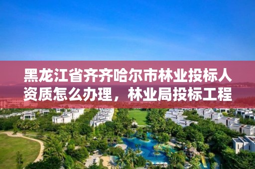 黑龙江省齐齐哈尔市林业投标人资质怎么办理，林业局投标工程哪里决定中标