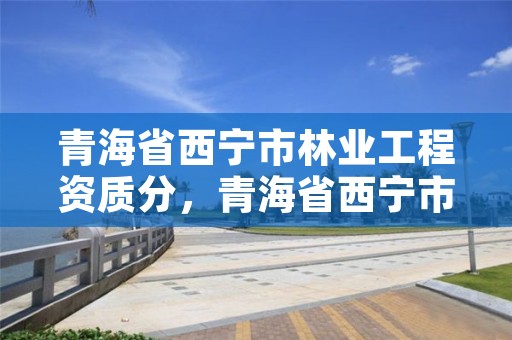 青海省西宁市林业工程资质分，青海省西宁市林业和草原局