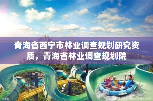 青海省西宁市林业调查规划研究资质，青海省林业调查规划院