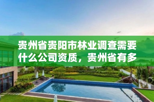 贵州省贵阳市林业调查需要什么公司资质，贵州省有多少家林业调查公司