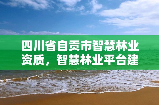 四川省自贡市智慧林业资质，智慧林业平台建设内容