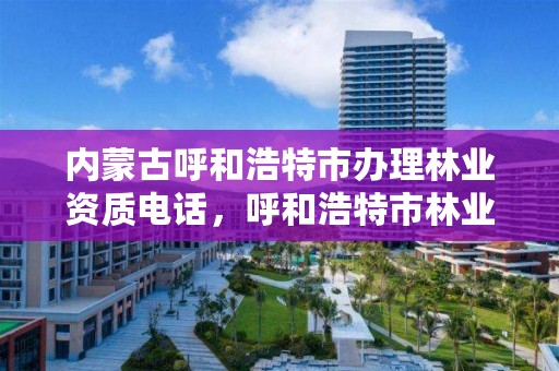 内蒙古呼和浩特市办理林业资质电话，呼和浩特市林业局举报电话