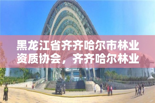 黑龙江省齐齐哈尔市林业资质协会，齐齐哈尔林业局吴寒