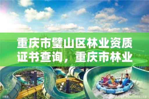 重庆市璧山区林业资质证书查询，重庆市林业局网站