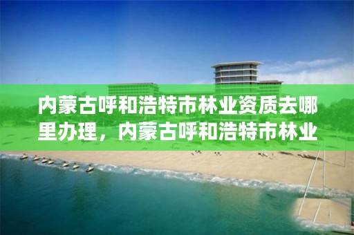 内蒙古呼和浩特市林业资质去哪里办理，内蒙古呼和浩特市林业资质去哪里办理的