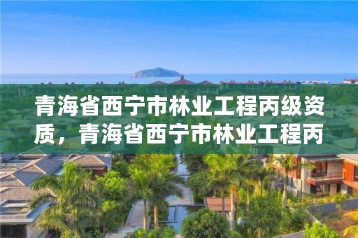 青海省西宁市林业工程丙级资质，青海省西宁市林业工程丙级资质企业名单