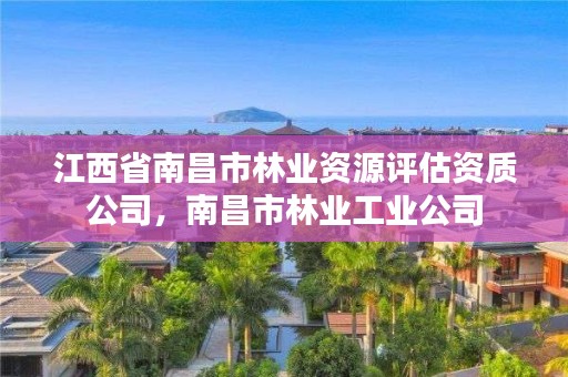 江西省南昌市林业资源评估资质公司，南昌市林业工业公司