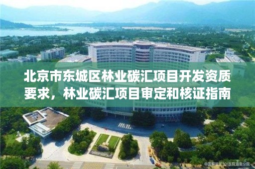 北京市东城区林业碳汇项目开发资质要求，林业碳汇项目审定和核证指南