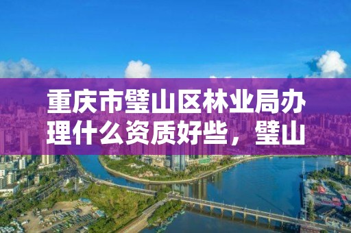 重庆市璧山区林业局办理什么资质好些，璧山区林业局电话